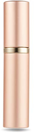 AsaNana Parfümzerstäuber nachfüllbar, Befülltechnik ohne Trichter leer Parfüm Zerstäuber Sprühflasche für Reise Handtasche unterwegs - 5ml (Rose Gold)