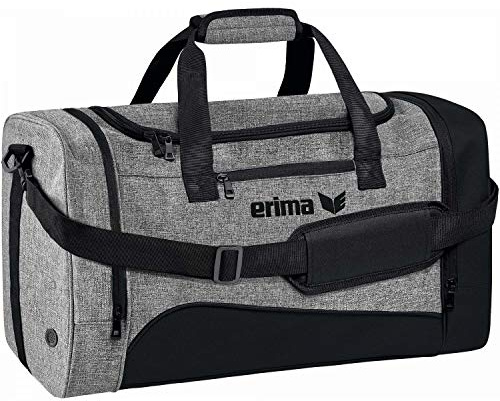 Erima 7232001 Club 1900 2.0 Sac Noir/Gris chiné Taille S