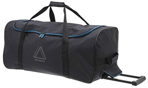 1,7 kg Leichte Reisetasche Rollen Trolley 75 Li Groß Sporttasche Schwarz Bowatex