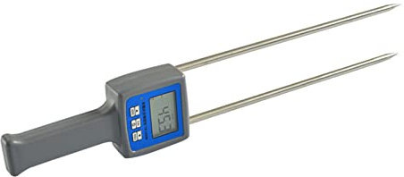 GOYOJO Misuratore di umidità professionale per legno segatura polvere fieno balla torba igrometro umidità tester più accurato TK100W
