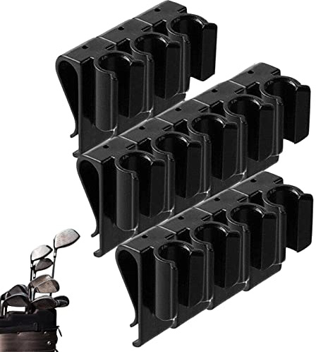 28 Golf Putter Klammern,Golf Putter Clip Golf Zubehör,Golfschläger Clip,Organizer Golf Putter Halter,Einfach Zu Verwendendes Golftaschen-Clip-Organizer-Ball-Putter-Zubehör Für Den Außenbereich