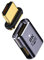IVIVTOR Adaptador HDMI Magnético 8K - Conector HDMI 2.1 Macho A Hembra Magnético - Compatible con Televisores Portátiles Monitores Reproductores BLU Ray