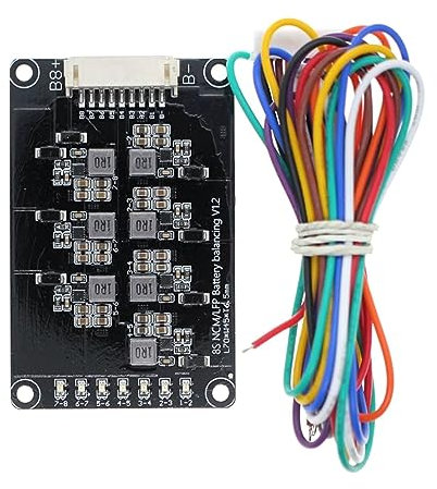 Oadnijuie LithiumBatteryEnergy TransferModule Active Board 1.2A Liion Board Akku ActiveEqualizer BMSBalance Board LithiumBattery Active Board 2S 3S 4S 5S 6S 7S 8S 1.2A Liion Modul