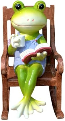 Jiqoe Tierfiguren Aus Kunstharz Mit Sofa Ausstellung Neuartige Schreibtischverzierung Lustiges Geschenk Für Freunde Tierfiguren