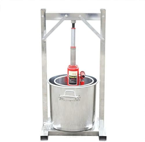 DFGHNBVC Manuelle hydraulische Presse， kleine Traubensaftmaschine für den Heimgebrauch， Obstpresse， Weinpresse， Obstpresse， Entsafter， Gemüse- und Obstmühle， Entsafter，，