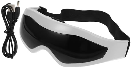 PartyKindom De Ojos Eléctrico Portátil Usb, Compacto Compresa Caliente Constante, Multifrecuencia Para Aliviar Fatiga Ocular En Oficina y Uso Diario