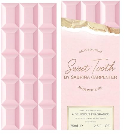 NAO 𝕾𝖆𝖇𝖗𝖎𝖓𝖆 𝕮𝖆𝖗𝖕𝖊𝖓𝖙ë𝖗 Eau De Parfum - Long Lasting Perfume for Women Sweet Tooth 2.5 oz
