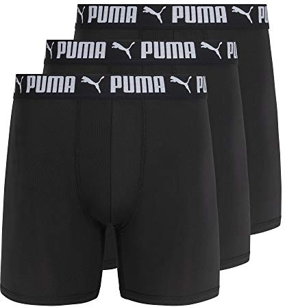 Puma Lot de 3 Boxers pour Homme, Puma - Noir, L
