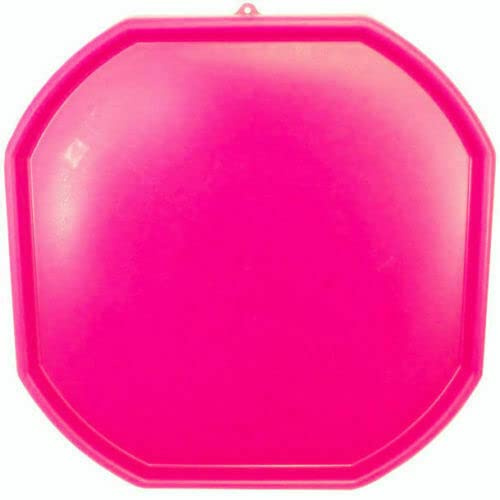 HomeXpress Large 100cm Pink Colour Mixing Tray - For Children's Messy Play ideal for School Nursery Builders (Pink, Large 100cm)