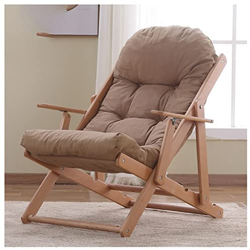 Chaiselongue für den Innenbereich, Moderne Schwerelosigkeitsstühle, Liegestuhl für den Garten, zusammenklappbarer tragbarer Liegestuhl mit Kissen, Einzelsofa für die Frei