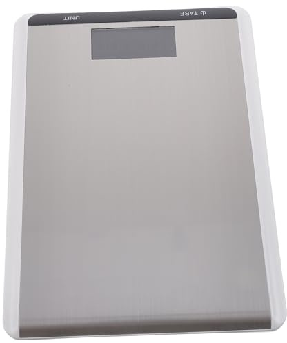 Mipcase Bilancia Cucina Alta Precisione Multifunzione Batterie Bilancia Elettronica Compatta in Acciaio Strumento Pesatura Cucina Portatile con Design Leggero e Resistente Colore Casuale