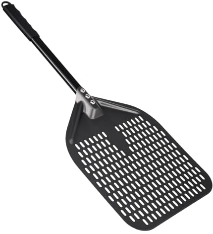 Genérico Paleta de Pizza,Pala Giratoria Ligera - Volteador De Pizza Para Hornear - para Cocinar en Parrilla y Estufa, para y Pan, para Hogar, Cocina y Uso en Exterior al Aire Libre