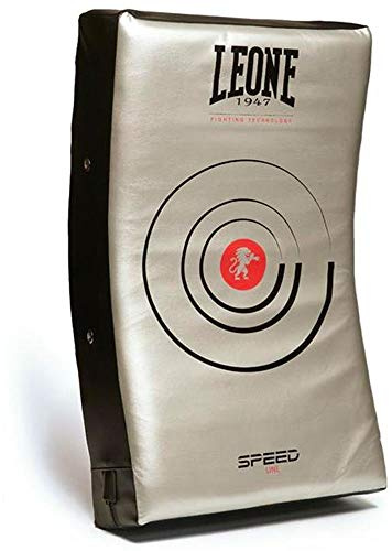 LEONE 1947 - Geschwungener Speed Line Schutzmeister, Unisex - Erwachsene, Silber, One Size