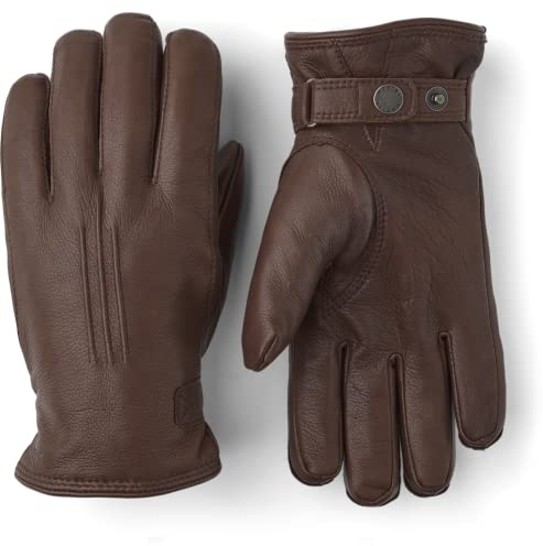 Hestra Herren Handschuh Hirschleder Lammfell gefüttert für kaltes Wetter