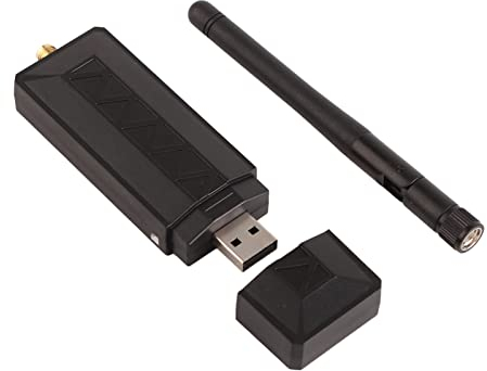 AR9271 USB Wireless Network Card for TV, Computer, Raspberry Pi, ROS Soft Routing WiFi Adaptor with 2 dBi Antenna for Windows, Linux