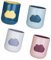 Tasse de Brosse à Dents,4 PCS Gobelet De Lavage en Plastique Portable Gobelets de Voyage pour Brosse à Dents Gobelet Salle de Bain pour Voyage Camping Salle De Bains Rangement