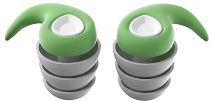 Tapones para los oídos para dormir, tapones de silicona suave, reducción de ruido profesional, protección para los oídos