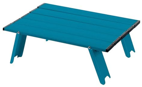 AidSci Campingtisch Klapptisch Camping, Mini Aluminium Klapptisch Camping Tisch Kompakter Faltbarer Picknick-Tisch Tragbarer Gartentisch für Camping Picknick Kochen Garten Wandern Reisen (F)