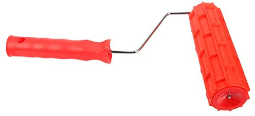 Angoily Textured Roller for Painting Rubber Knurling Brush Embossing Texture Paint Roller Wall Art Embossing Tool