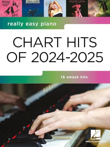 Really Easy Piano: Chart Hits of 2024-2025.