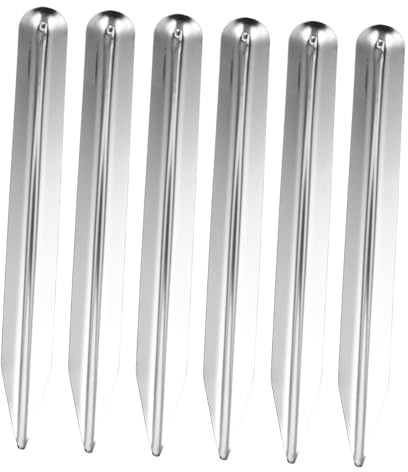 Didiseaon 6 Piezas Cuchara De Laboratorio Punta Redonda De Acero Inoxidable Para Uso Laboratorios De Química y Cucharas Medidoras Pequeñas Para Pesar Reactivos