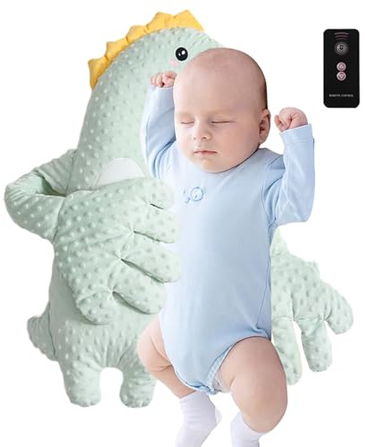 Genérico Palma Calmante para Bebés | Consolador Automático De Sueño para Niños Pequeños,Juguete Tranquilizador Respirante con Palmadas para Hogar Y Viajes En Silla De Auto
