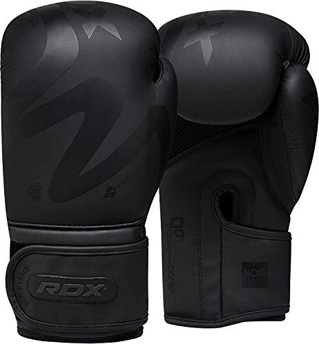 RDX Boxningshandskar Sparring Muay Thai Pro träning, Maya Hide Läder, Kickboxning Tung boxningssäck Fokus Vantar Pads Dubbel ände Bollträning, MMA Fitness Gym, Ventilerad Handflata, Män Kvinnor Vuxna