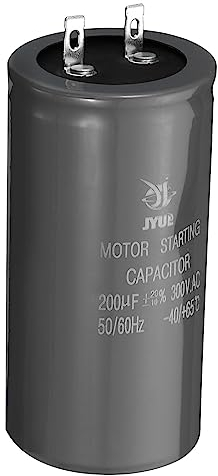 PATIKIL Motor Arranque Condensador, 200uf 300V 50/60Hz CD60 para Aire Acondicionadores, Eléctrico Motor Arranca en Marcha