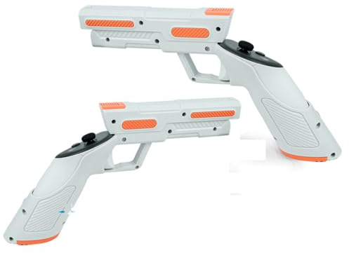 Pistola de control de juego de realidad virtual para accesorios Quest 3, soportes de controlador para juego de disparo Quest 3, asas de extensión para juego de realidad virtual