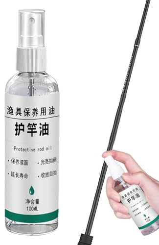 scyca Öl zur Pflege von Angelruten, Öl für Angelrollen, Öl zur Pflege der Angelrute, Spray 100 ml, Reiniger für Angelruten, zum Reinigen, Schützen und Pflegen