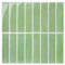 Commomy Piastrelle Adesive Cucina Bagno, Vinile Verde Salvia Paraschizzi Cucina, Mattonelle Adesive Tiles Piastrelle da Parete per 3D, Autoadesive, Impermeabili (10 Pezzi, 30,5 x 30,5 cm)
