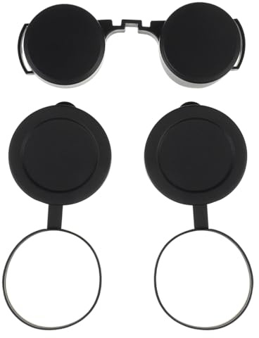 DOITOOL 3 Pcs Waterproof Rubber Eyepiece Covers for Binoculars with Scratch-proof Protection, Sturdy Rubber Lens Caps for Outdoor Photography and Telescope Use