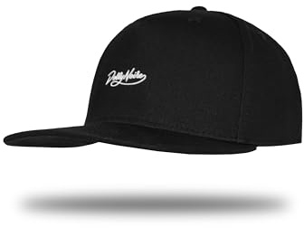 Dolly Noire Snapback 3D Silicon, Nero – Unisex, Cappellino con Stampa 3D, Misto Cotone Poliestere, Visiera Piatta, Chiusura Regolabile
