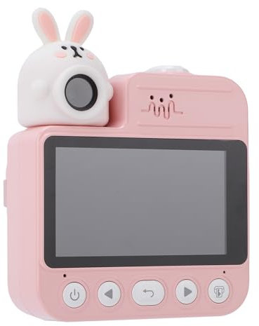 CHICIRIS Fotocamera Digitale Stampa Istantanea da 32 MP 1080p HD Cartone Animato Carino Fotocamera Istantanea con Schermo a Colori da 3 Pollici per Regali di Natale di Compleanno