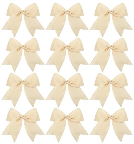 YNPQTDS Julsammet | 15 centimeter retro hängen | 12 stycken julsammet - för förpackning av lådor DIY, fester, bröllop, party, godisväskor och