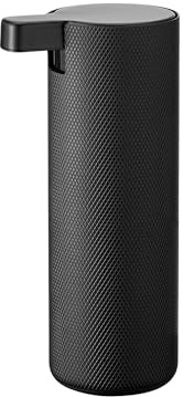 blomus Seifenspender -MODO ROF- | Pumpspender für Flüssigseife 165 ml | Badaccessoire Farbe Black | Ø 5,5 x 16 cm