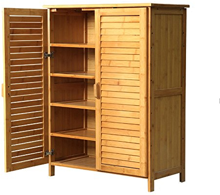 NAN Primitive Village Solid Bamboo Furniture Shoebox Lockers Cupboard