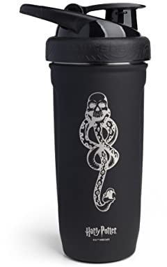 Smart Shake Reforce Stainless Steel Harry Potter Dark Mark Shaker Bottle (900 ML /30oz) | Light Weight Resistance Sports Shaker Bottle with a Soft Lid | Leakproof, BPA Free & DEHP Free