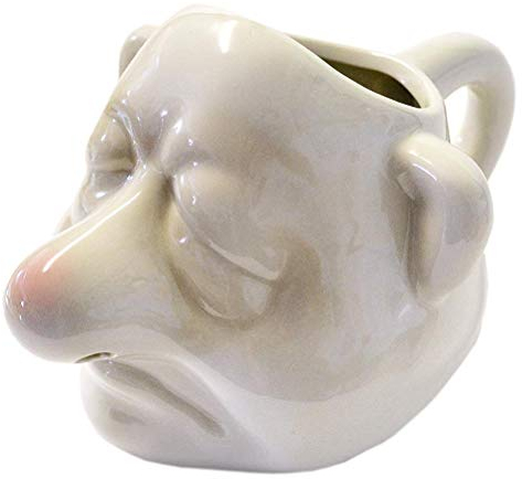 Srliya Taza Divisora ​​de Nariz de Clara de Yema de Huevo de Cerámica, Separador de Yema de Huevo, Separador de Huevo Divertido, Separador de Clara de Huevo Divertido, Herramienta de