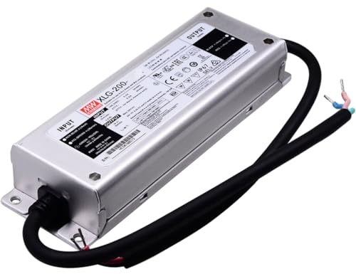 Controlador LED Mean Well XLG 200W 16A Fuente de alimentación conmutada Convertidor de Potencia Transformador XLG-200-LA