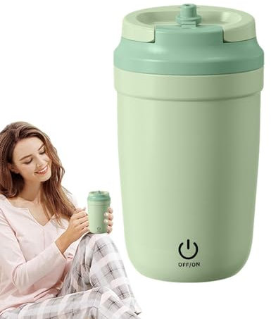 Magnetic Stirring Coffee Mug - Portable Electric Coffee Cup, Auto Stir Coffee Mug | Rechargeable Automatic Mixing Stainless Steel Tumbler, Multifunctional Rotating Mug for Coffee, Tea, Milk,