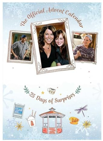 Gilmore Girls Adventskalender 2024, 25 Tage Weihnachts Countdown Kalender Mit Sammeldekorationen, Set Für Freundinnen, Teenager, Mütter, Erwachsene Abenteuer-Weihnachts Geschenke (Keine Geschenke)