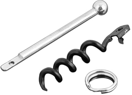 Tire-bouchon porte-clés - Décapsuleur de vin de poche, décapsuleur de compact | Petit décapsuleur pliable, porte-clés pour bouteille de bière léger, outil pour les aventures en plein ai