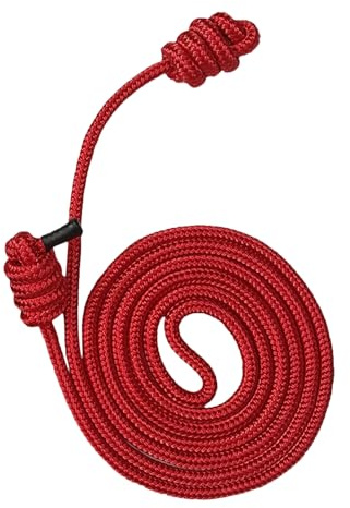Weighted Jump Rope - 2,8 m Adjustable Fitness Cable, Fat Burn Flow Rope, Portable Cardio Training Equipment | for Men Women Indoor Outdoor Gym Exercise Weight Loss Workout Endurance Muscle Building