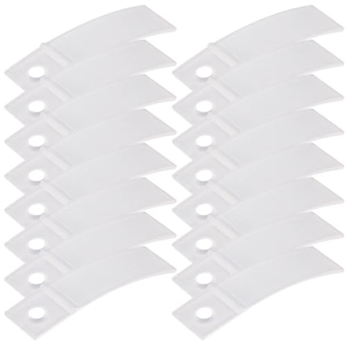 Ciieeo 200 Piezas Tope para Pvc Antideslizante con Tornillos Cuñas para Fondo de Cajón Kit de Reparación para Muebles Resistente y Fácil de Instalar