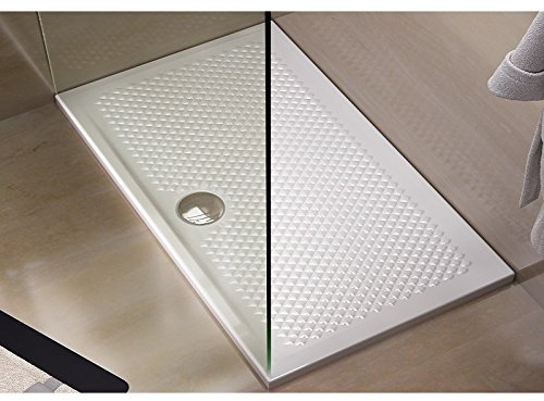 Duschtasse eckig Textur – verschiedene Größen