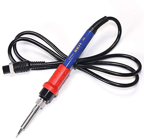 YIHUA 907I Red Grip Replacement Soldering Iron Handpiece/Handle for Yihua 995D+ Rework and Soldering Station