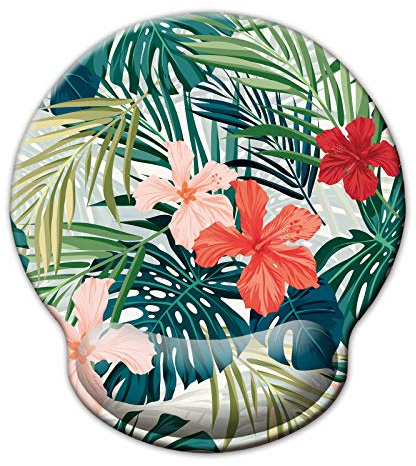 Tapis de repose-poignet,tapis de souris ergonomique avec mousse à mémoire de forme,tapis de support de poignet de souris en caoutchouc antidérapant pour les jeux de travail - redaihua010