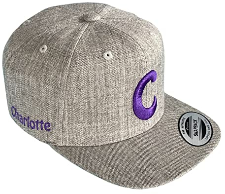 Schnoschi hellgraues Kindercap mit 3D Buchstaben und Namen Bestickt Kinder Cap Snapback 45-54 cm Umfang