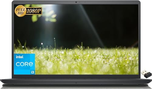 Dell Inspiron 15 2024 Laptop,15.6 FHD 1920 x 1080, Intel Core i3-1215U upto 4.4 GHz, 16GB RAM, 1TB SSD, Windows 11, Black, Wifi Bluetooth